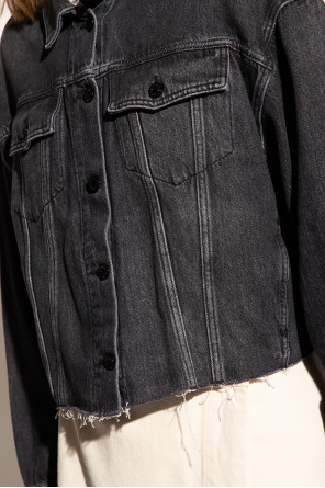 Oasis black denim sales jacket